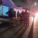 Escena de un crimen en Barranquilla.