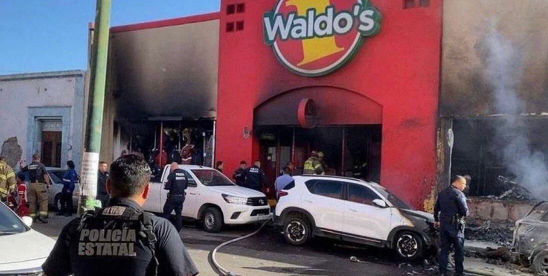 Explosión del supermercado en Hermosillo