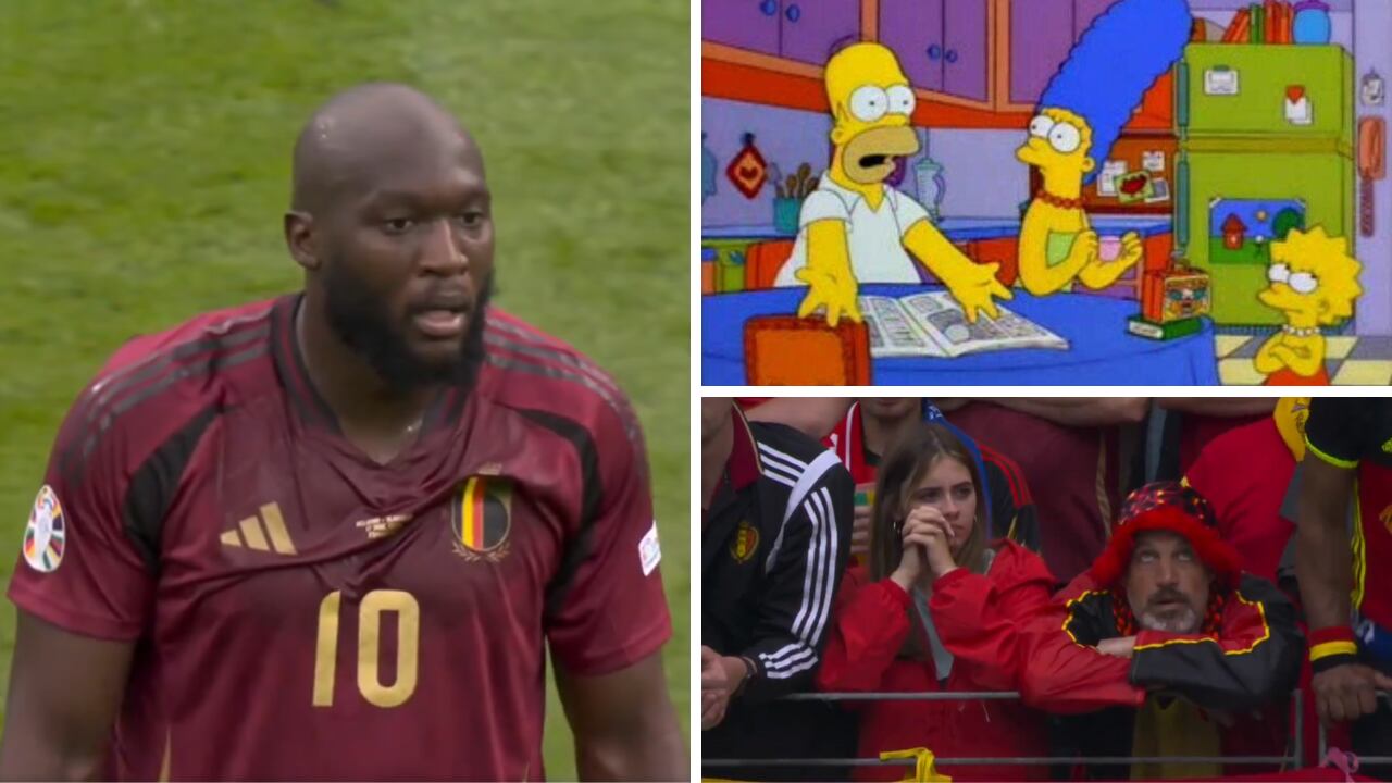 Romelu Lukaku no logró darle el triunfo a Bélgica en la Eurocopa 2024