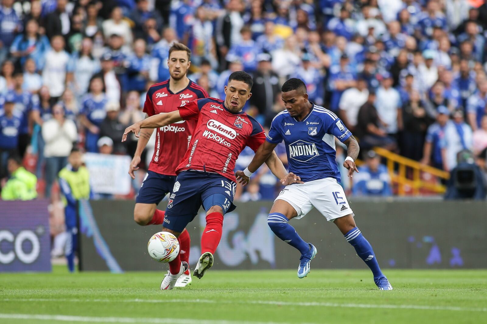 Millonarios Vs. Medellín en la primera fecha de la Liga Betplay I-2024.