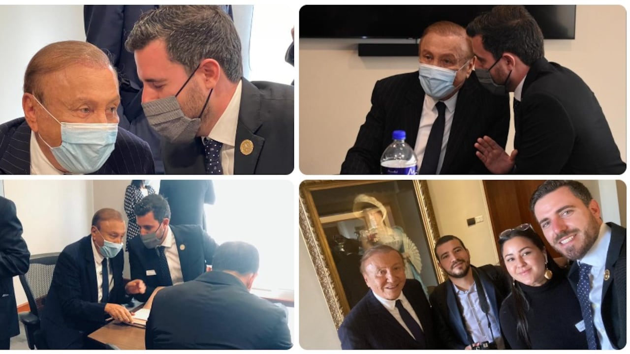 El asesor internacional que ahora acompaña a Rodolfo Hernández.