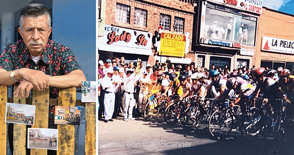 Héctor J. Vargas (izquierda) organizó, desde 1977 hasta 2016, cerca de 40 ediciones del circuito ciclístico del barrio 20 de Julio.