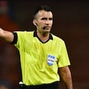 Arbitro Carlos Betancur. Foto: Dimayor