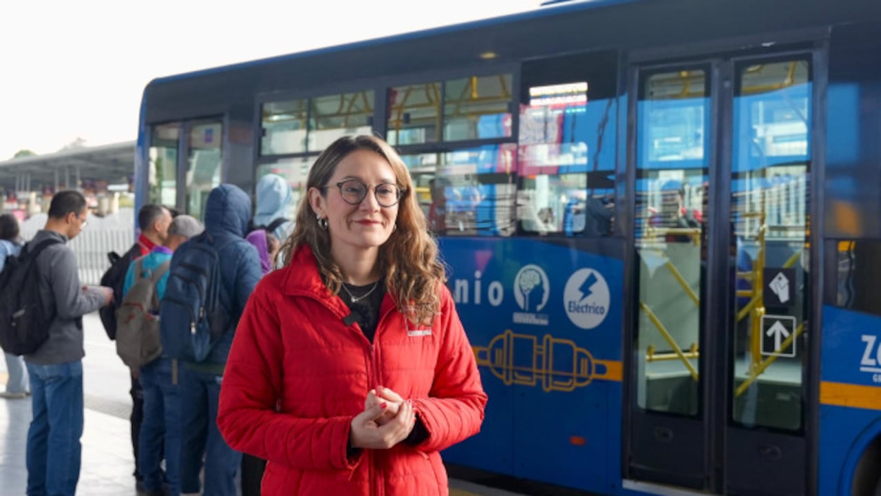 María Fernanda Ortiz, gerente general de TransMilenio.