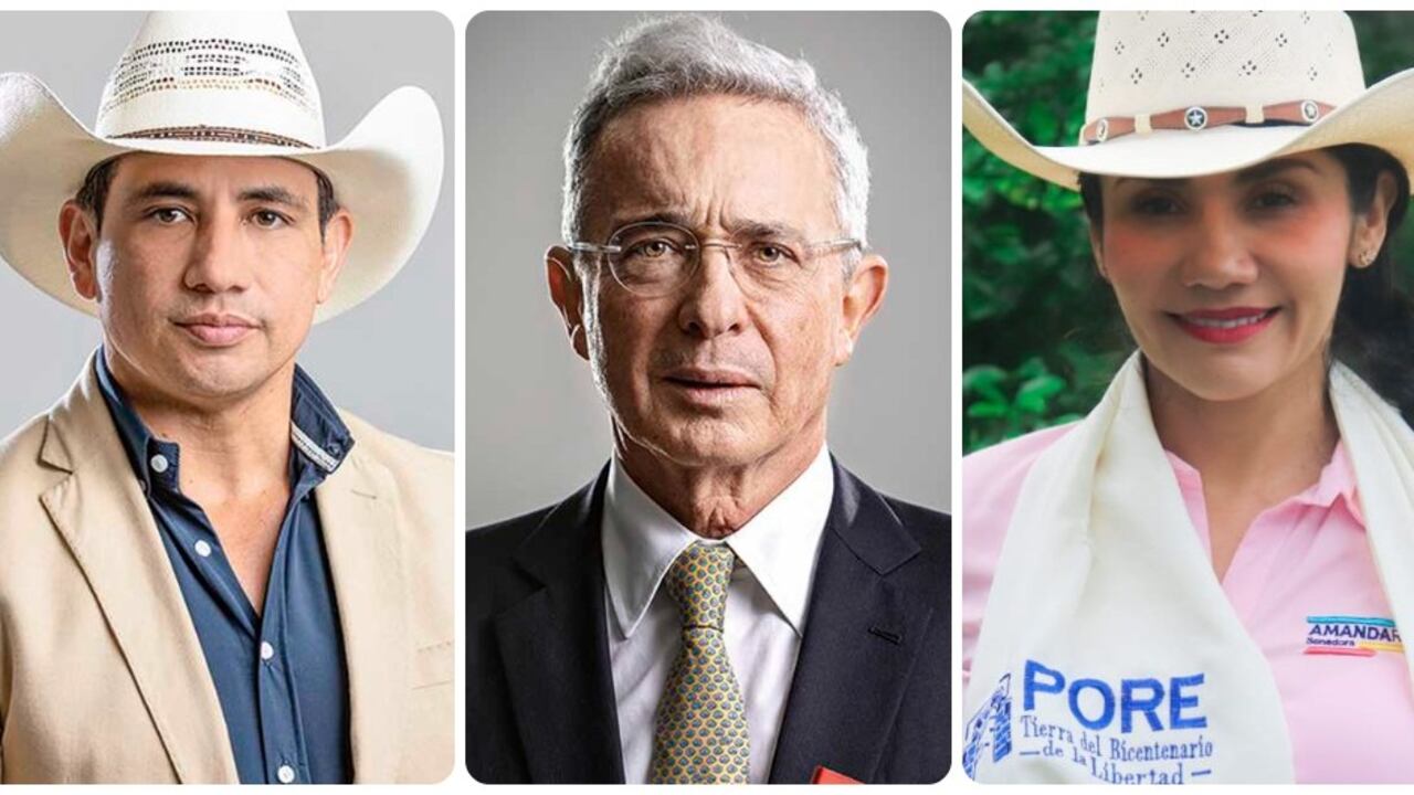 Alirio Barrera, Álvaro Uribe y Amanda Rocío González son noticia este lunes por cuenta de las listas al Congreso anunciadas por el Centro Democrático.