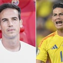 Íñigo Pérez, técnico del Rayo Vallecano donde jugará James Rodríguez