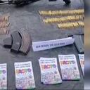 Atención: encuentran publicidad política del Pacto Histórico a presunto disidente de las Farc; también había fusiles y material de guerra.