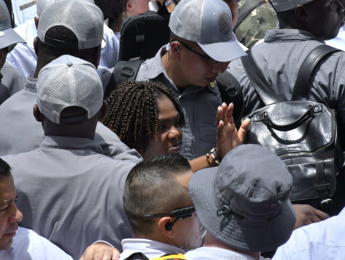 Marcha primero de mayo, Vicepresidenta Francia Márquez