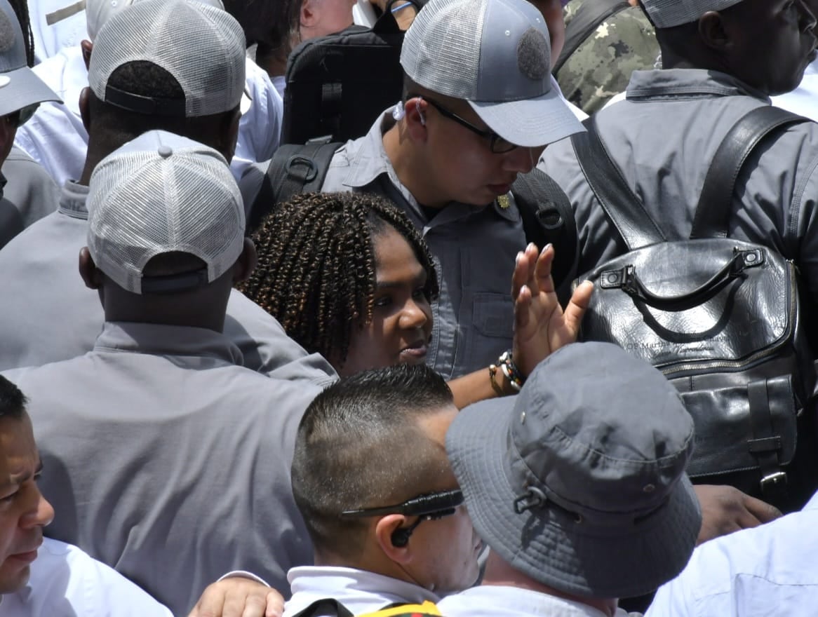 Marcha primero de mayo, Vicepresidenta Francia Márquez