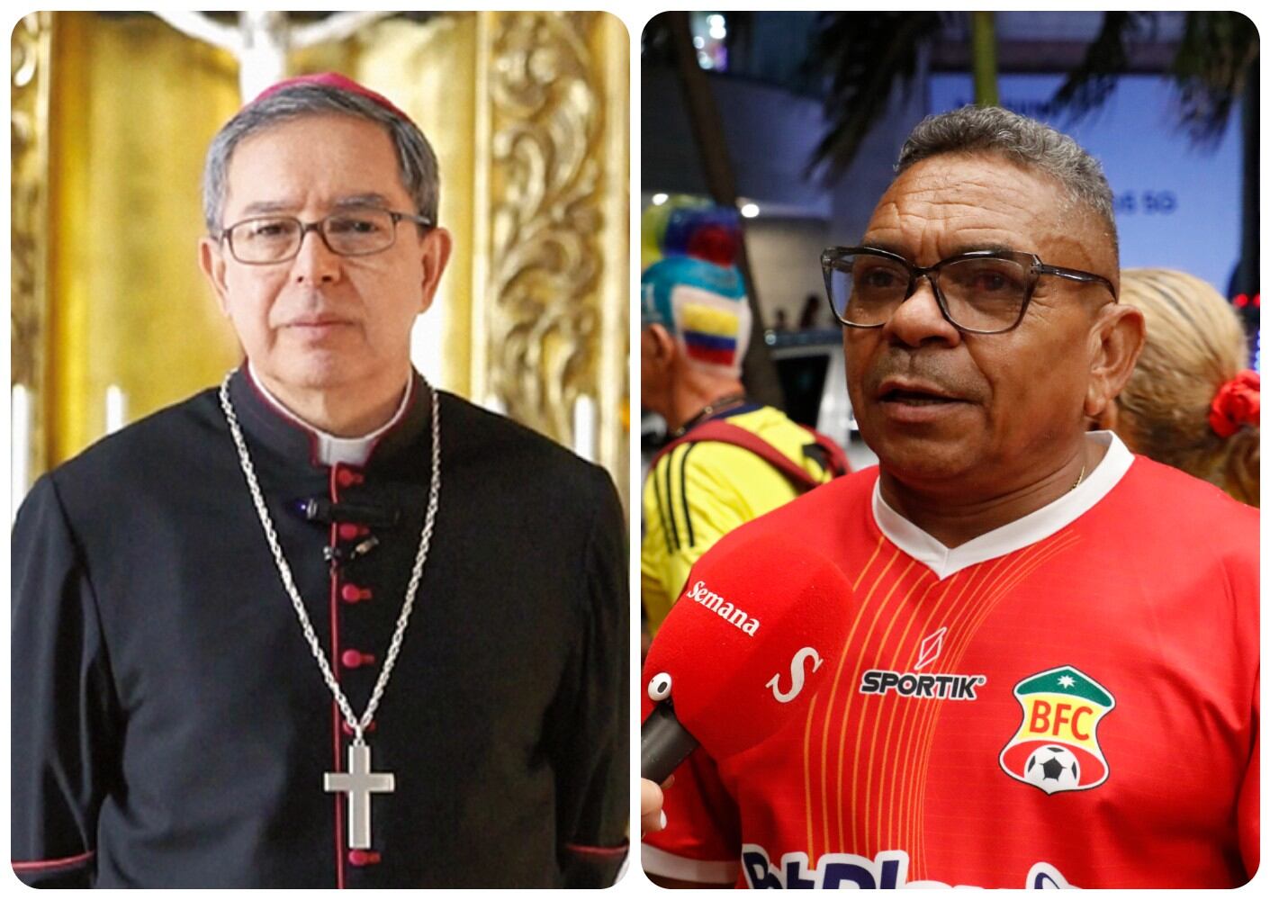 El cardenal colombiano pidió la inmediata liberación del papá de Luis Díaz.