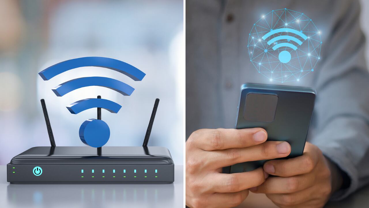 Ante la caída del internet en casa, el teléfono móvil permite crear una red propia para seguir conectado.