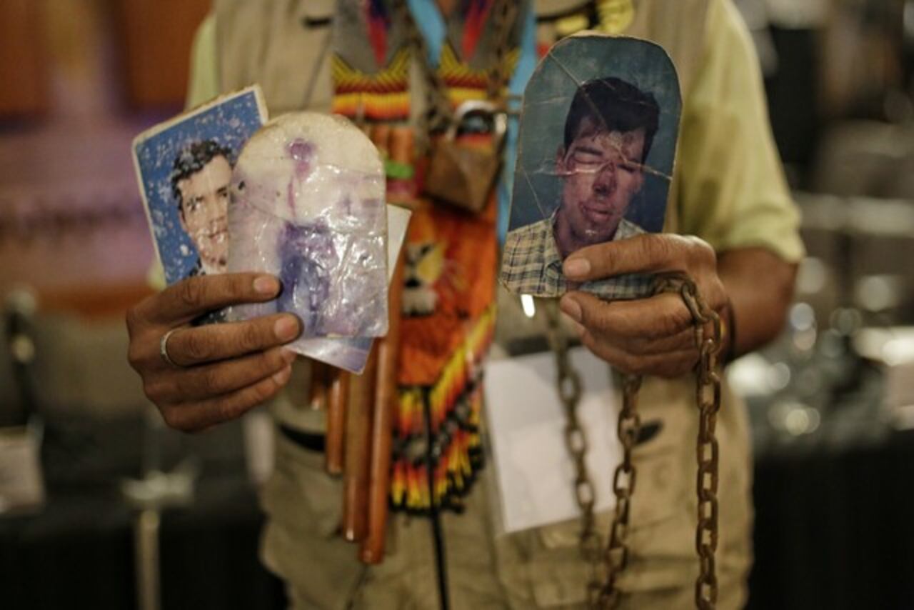 Foto referencial de los falsos positivos en Colombia.