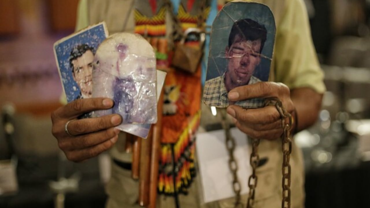 Foto referencial de los falsos positivos en Colombia