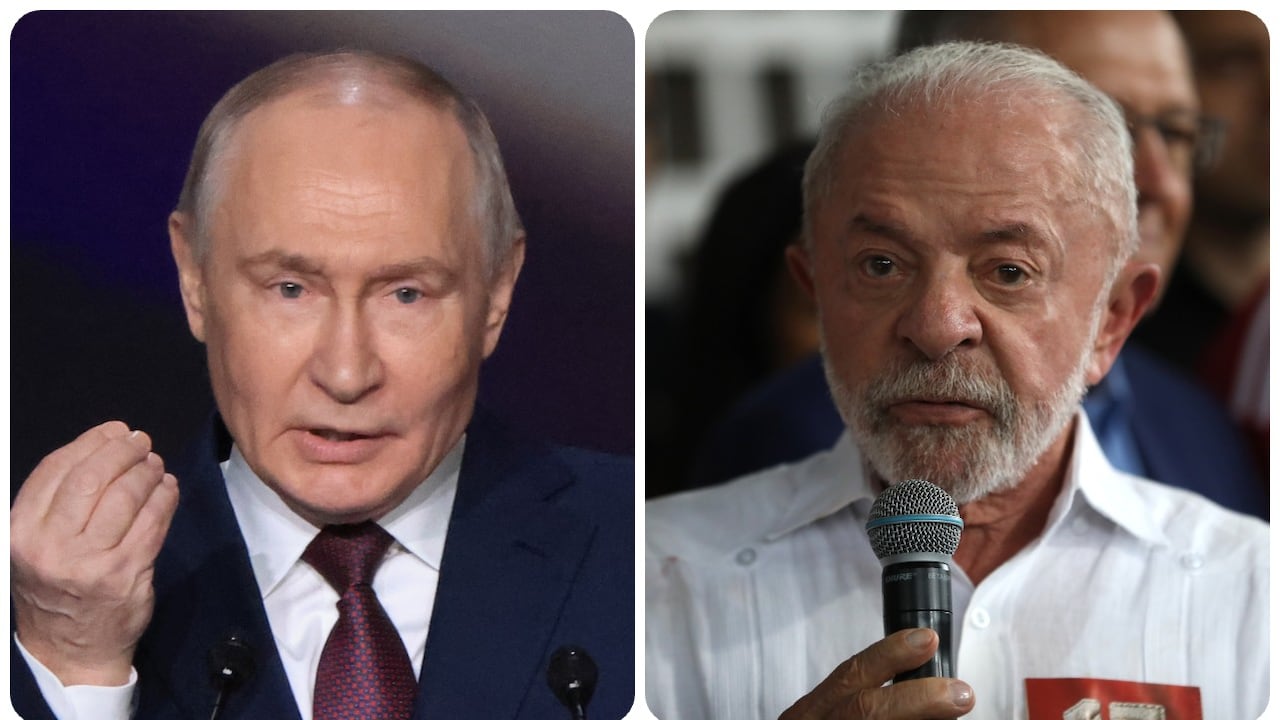 Vladimir Putin y Lula Da Silva