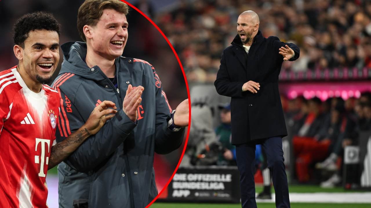 Luis Díaz, Jonas Urbig y Christian Ilzer.