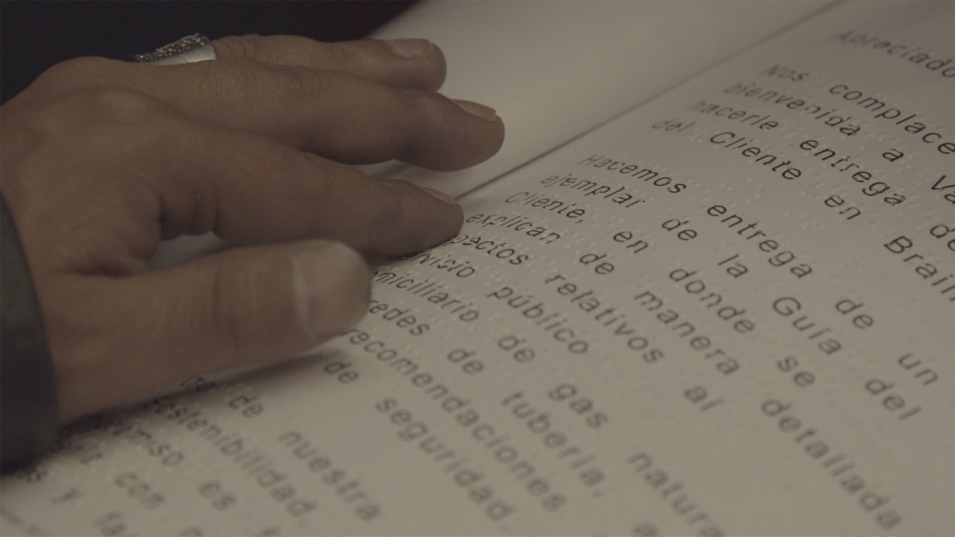 Durante el año 2020, Vanti entregó la factura en sistema braille a 600 hogares colombianos.