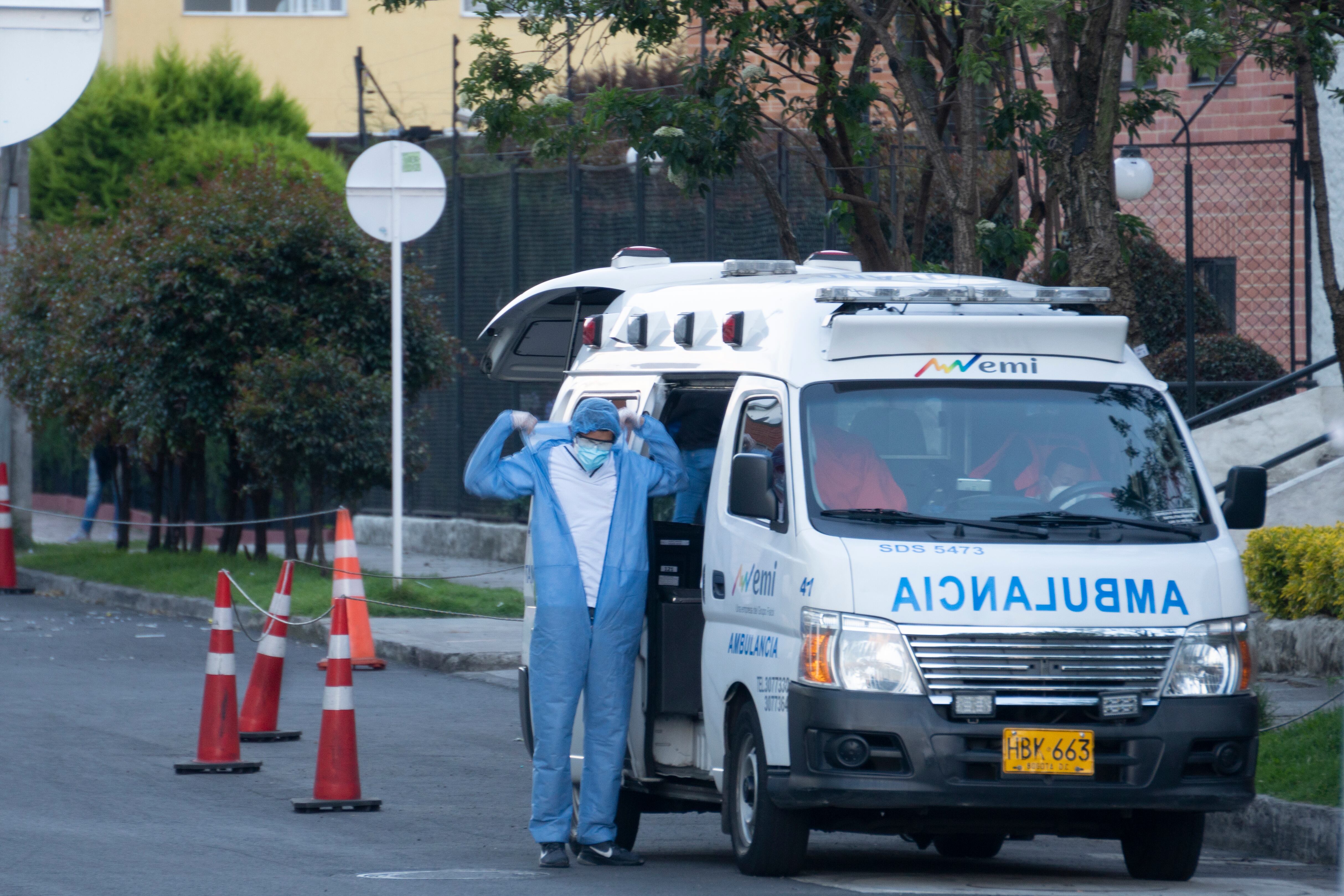 Coronavirus en Bogotá, Colombia. Foto de Daniel Garzón Herazo/NurPhoto via Getty Images)