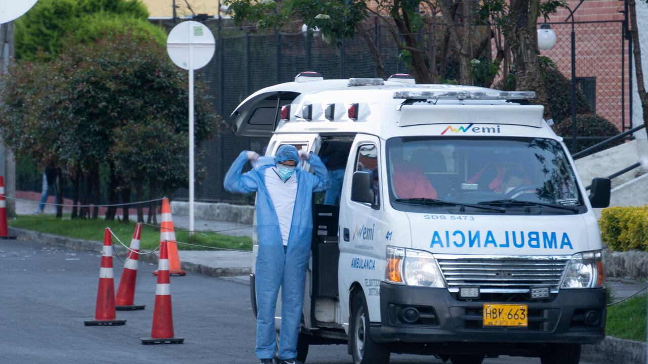 Coronavirus en Bogotá, Colombia. Foto de Daniel Garzón Herazo/NurPhoto via Getty Images)