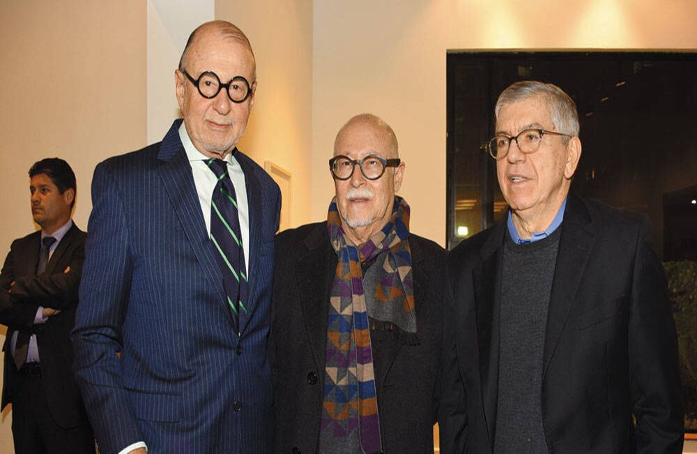 Alberto Casas, Miguel Ángel Rojas y César Gaviria.
