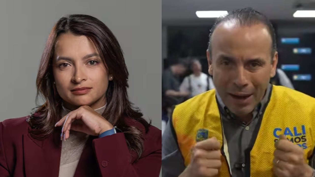 Andrea Petro y Alejandro Eder