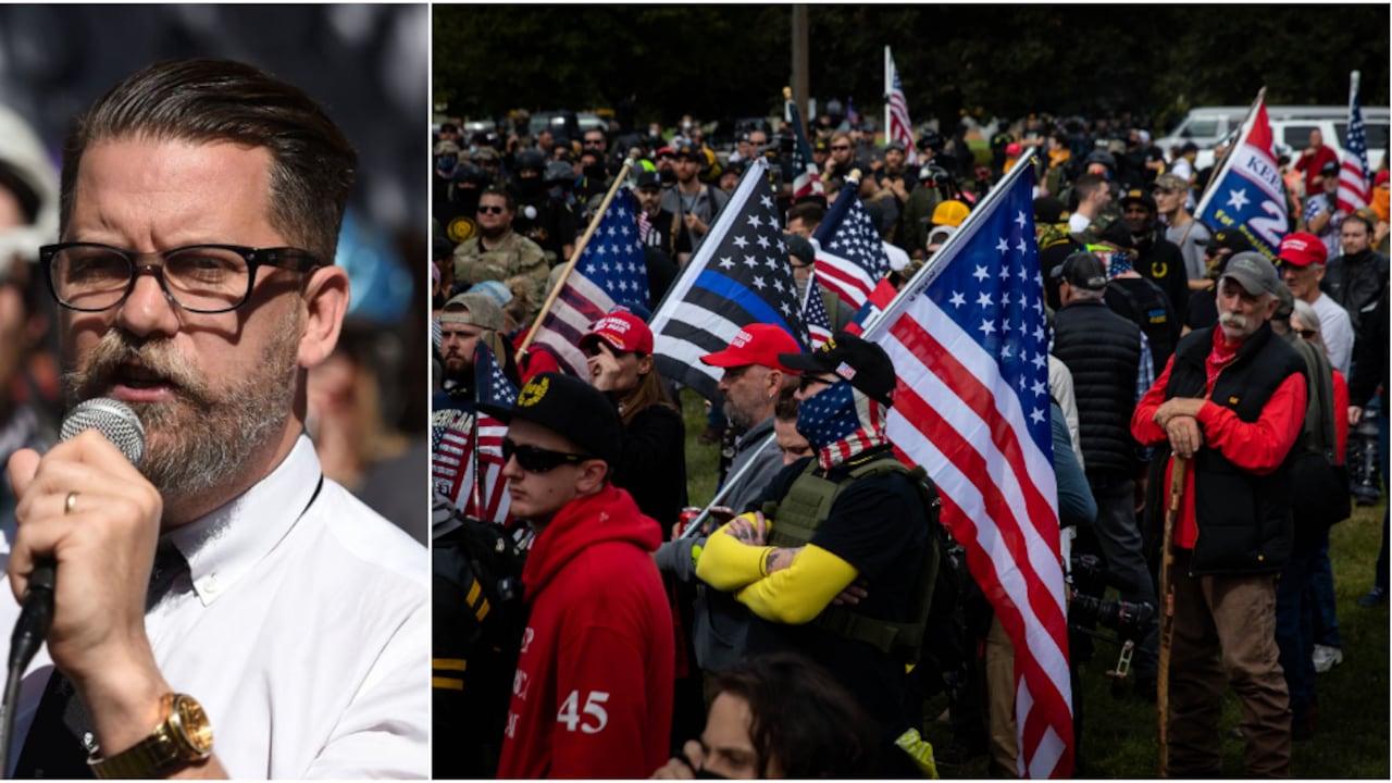 Gavin McInnes creo a los Proud Boys en 2016. Hoy, es uno de los grupos de supremacistas blancos más grande del mundo.