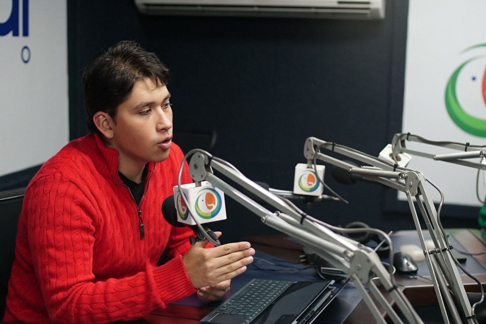 Jouseph Aly Hoyos, hijo del periodista Herbin Hoyos.