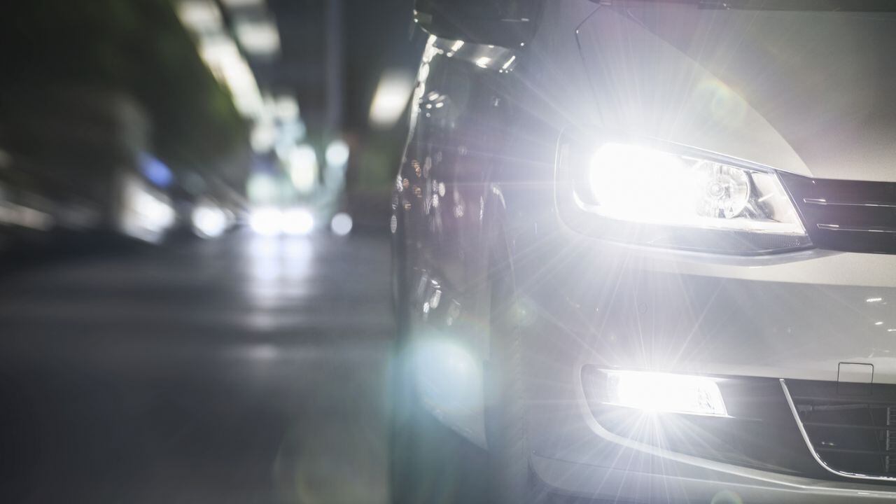 Luces de un carro