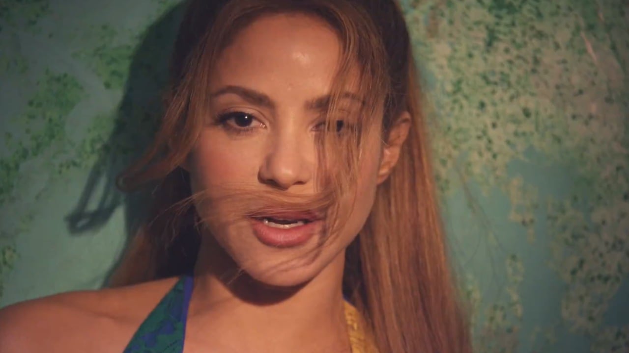 Shakira en el videoclip de Dai Dai.