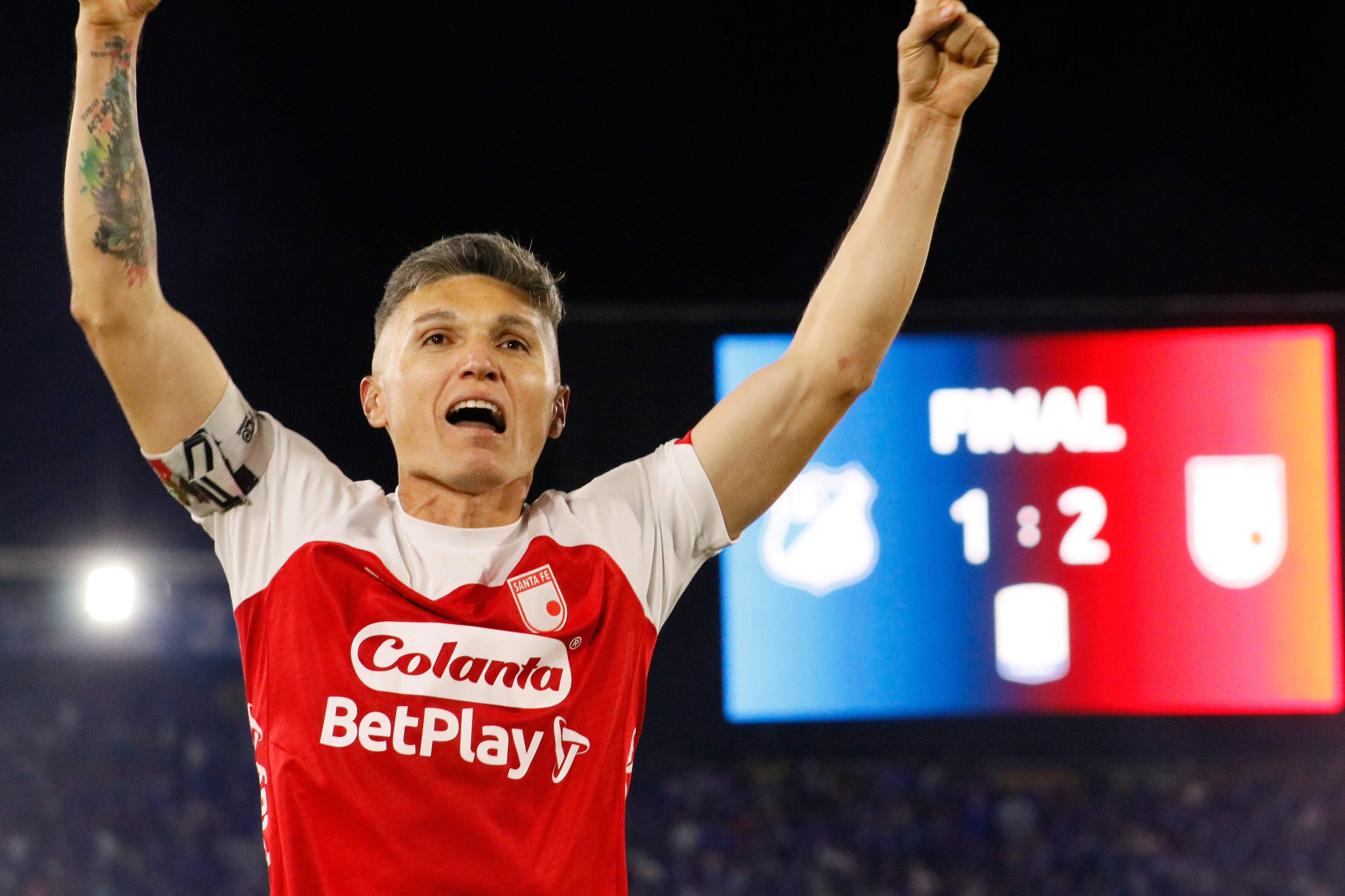 Daniel Torres, uno de los capitanes en Independiente Santa Fe.