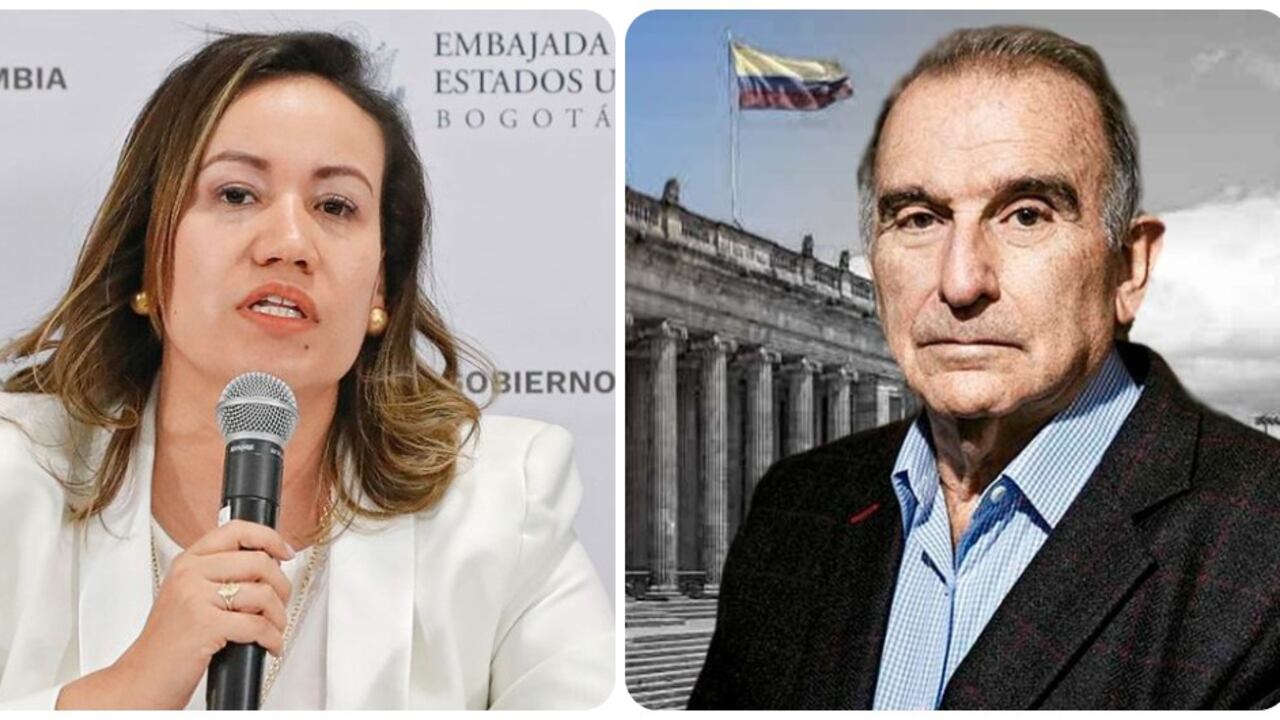 Carolina Corcho y Humberto de la Calle.