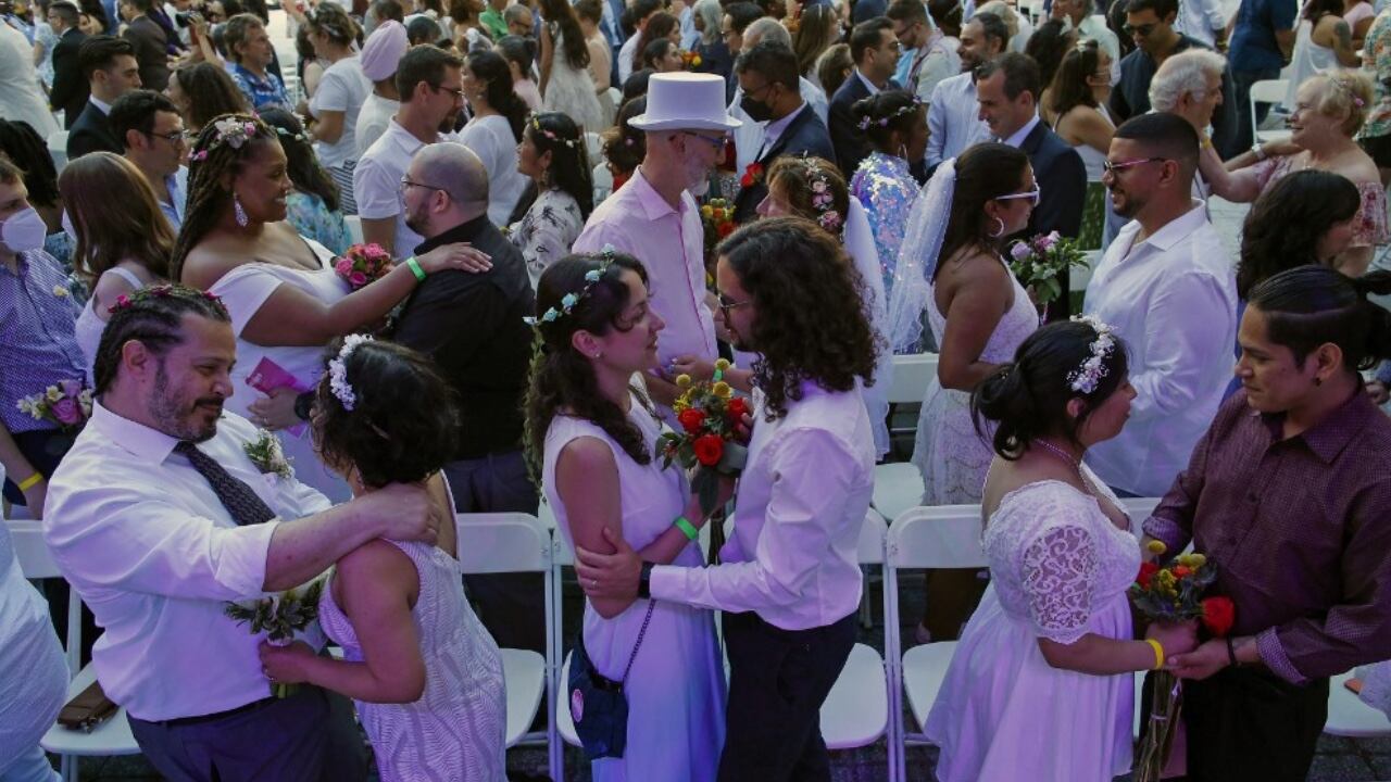 Nueva York fue testigo de un hecho que se llevó la mirada de los curiosos y todo por cuenta de la pandemia.