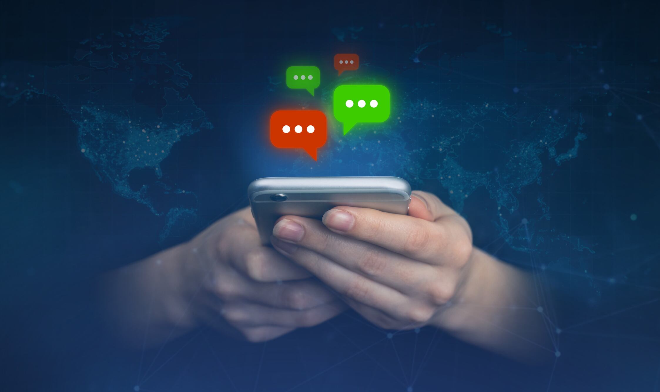 Teléfono, redes sociales