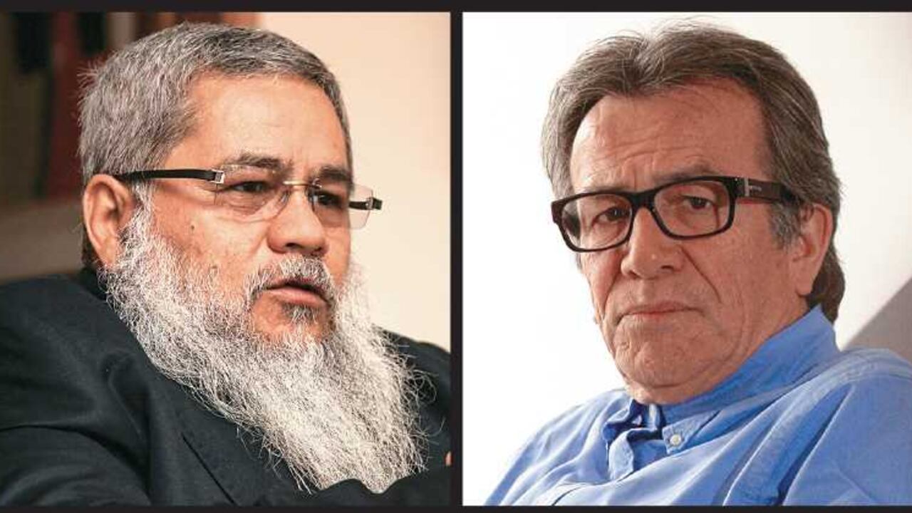 Exguerrilleros del ELN Francisco Galán y Carlos Arturo Velandia.