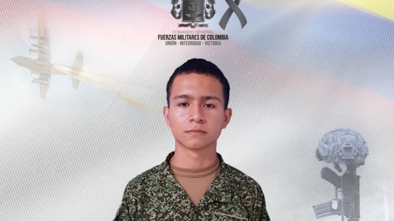 Las Fuerzas Militares confirmaron el fallecimiento del Infante de Marina Profesional Edward Largo Pinzón.