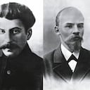 Stalin, en 1917. / Vladimir Uliánov (Lenin), en febrero de 1900. / León Trotski, en 1917.