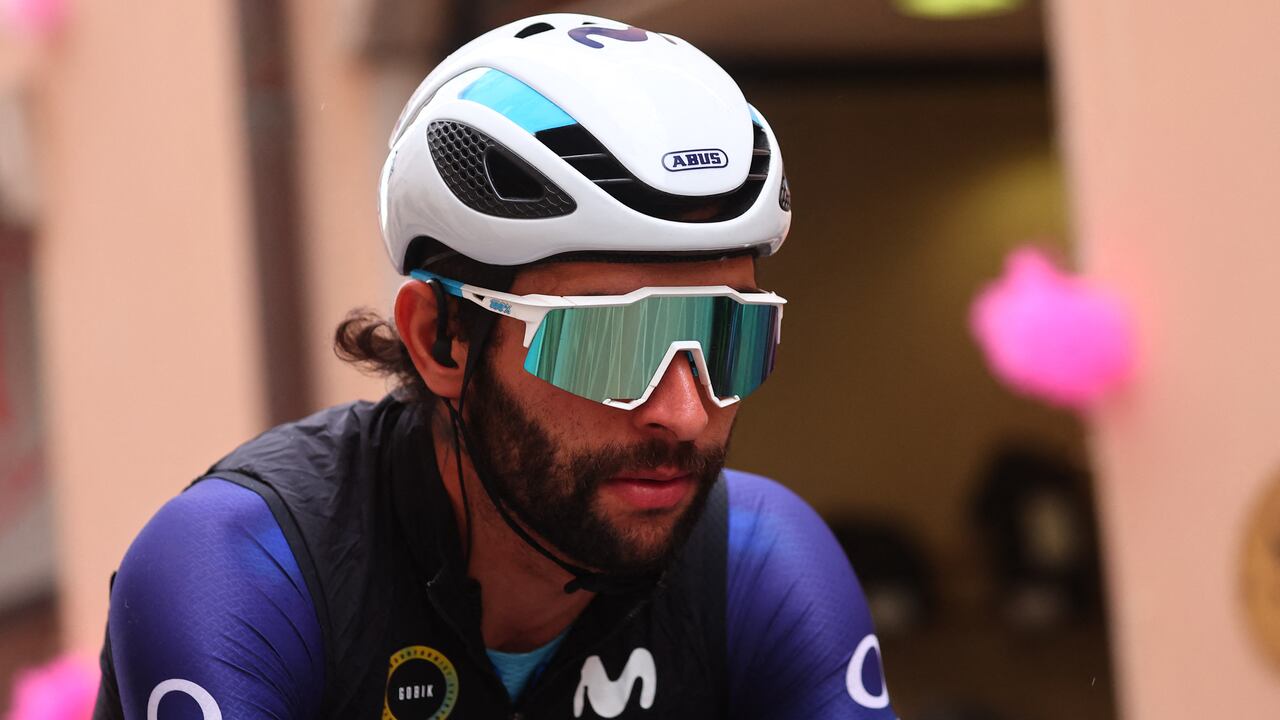Fernando Gaviria, colombiano al servicio del Movistar Team.