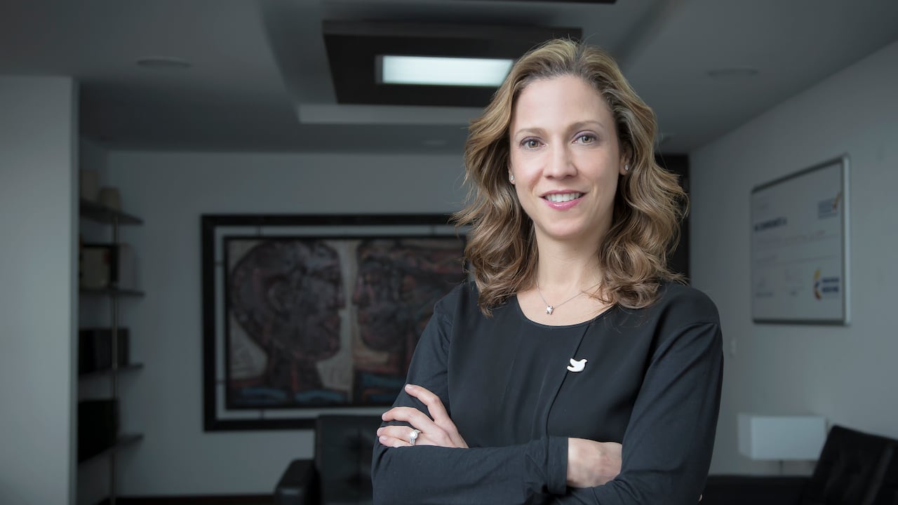 María Claudia Lacouture, presidenta de la Cámara Colombo Americana, AmCham Colombia.