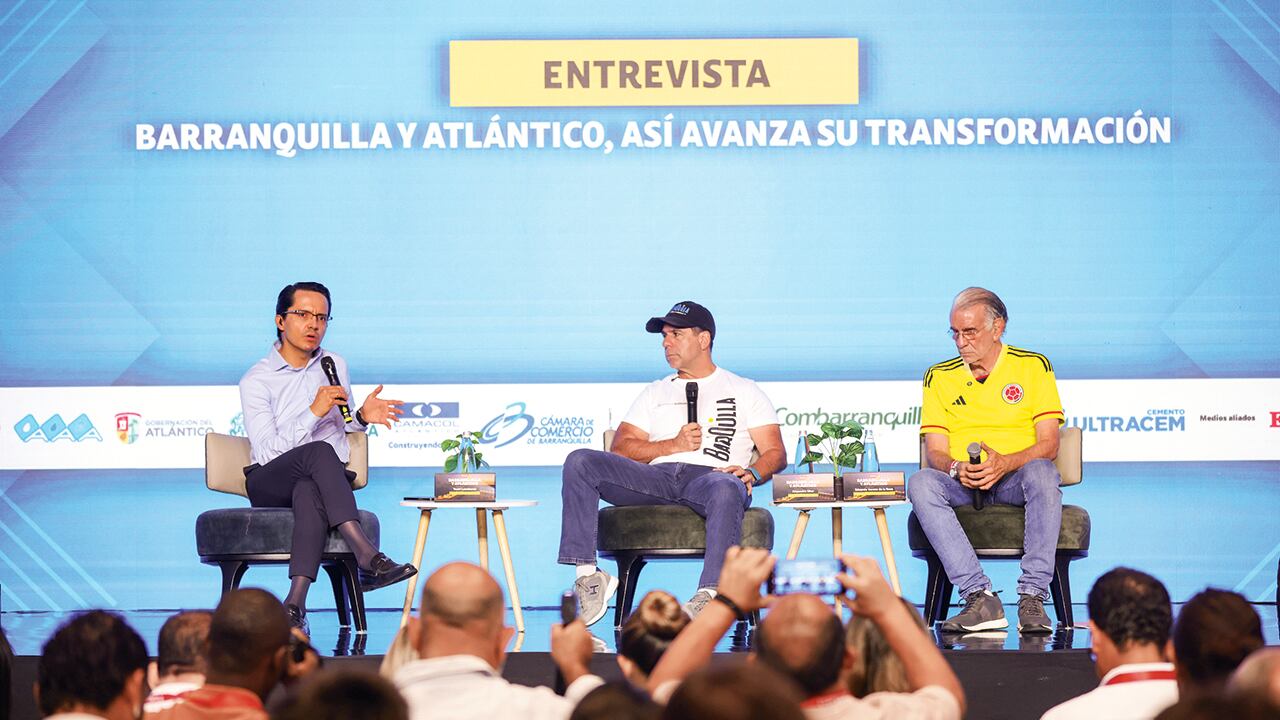 Yesid Lancheros, director de SEMANA entrevistó a Alejandro Char, alcalde de Barranquilla y Eduardo Verano, gobernador del Atlántico. 