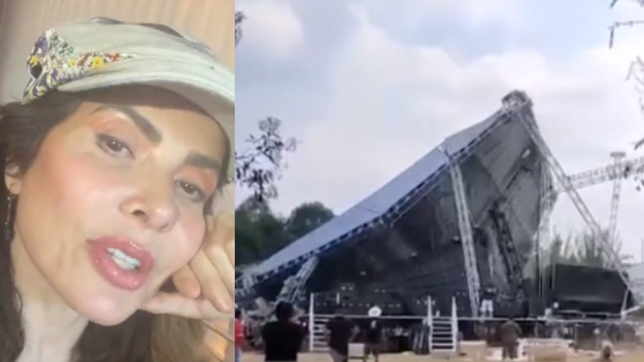 A pesar del desplome del escenario, Gloria Trevi realizó su concierto en Xalapa, México, el 14 de mayo.