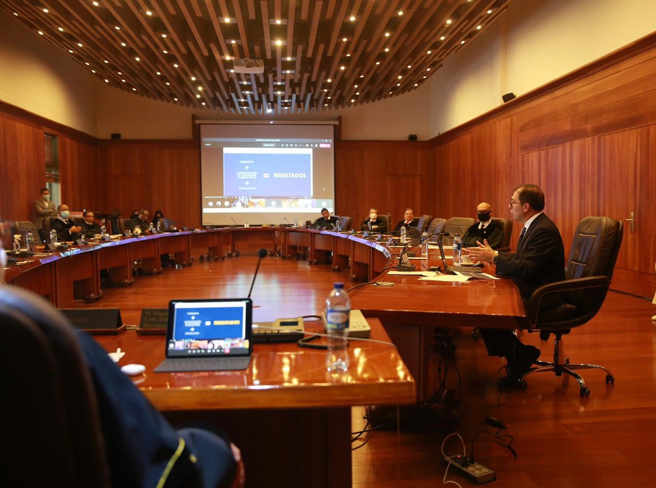 Fiscal Francisco Barbosa, rendición de cuentas ante la Corte Suprema de Justicia.