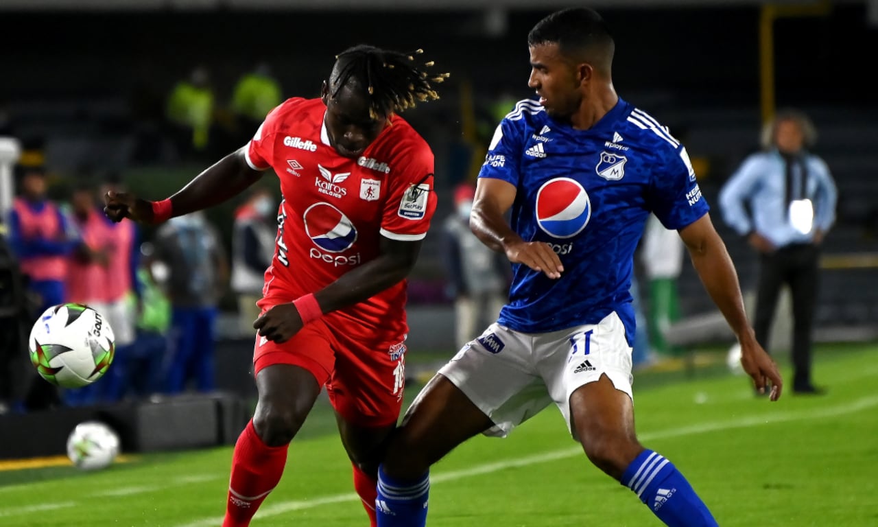 América vs. Millonarios - Liga BetPlay. Foto: Dimayor