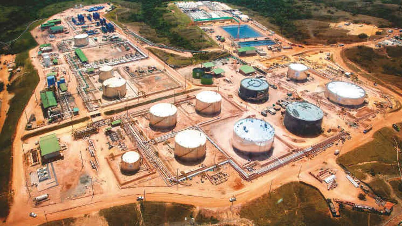 Campo Quifa en Puerto Gaitán (Meta).