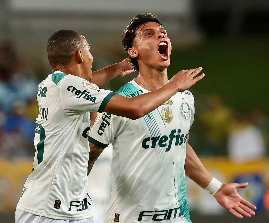 Richard Ríos es una de las figuras del Palmeiras.