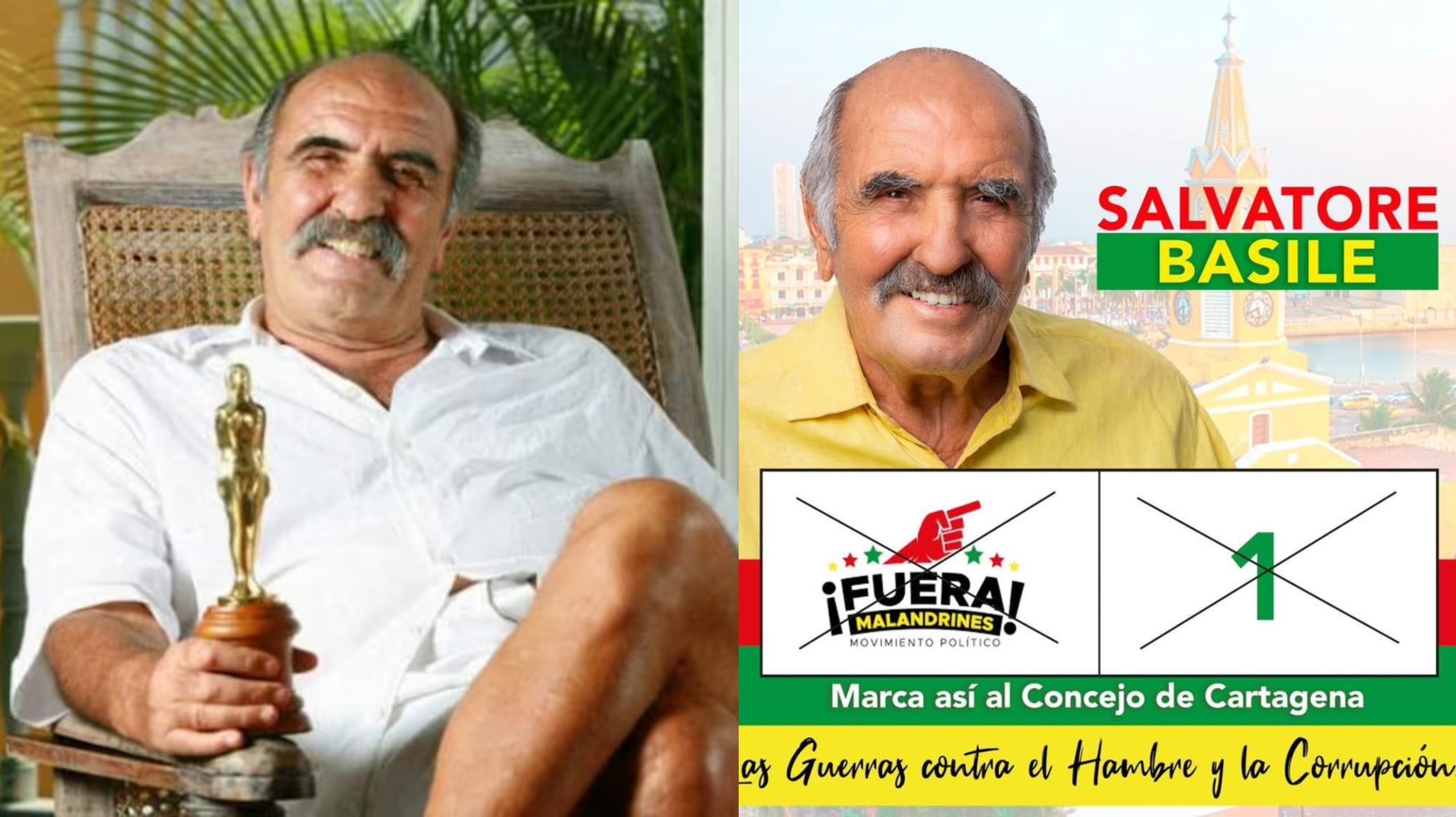 Murió Salvo Basile, el napolitano que se convirtió en leyenda del cine colombiano.