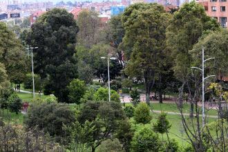 El hombre fue conducido hasta el parque El Virrey.