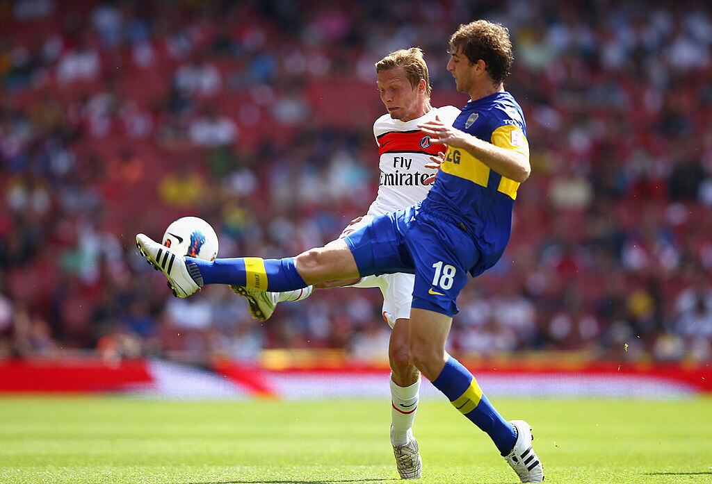 Gastón Sauro jugó en Boca Juniors