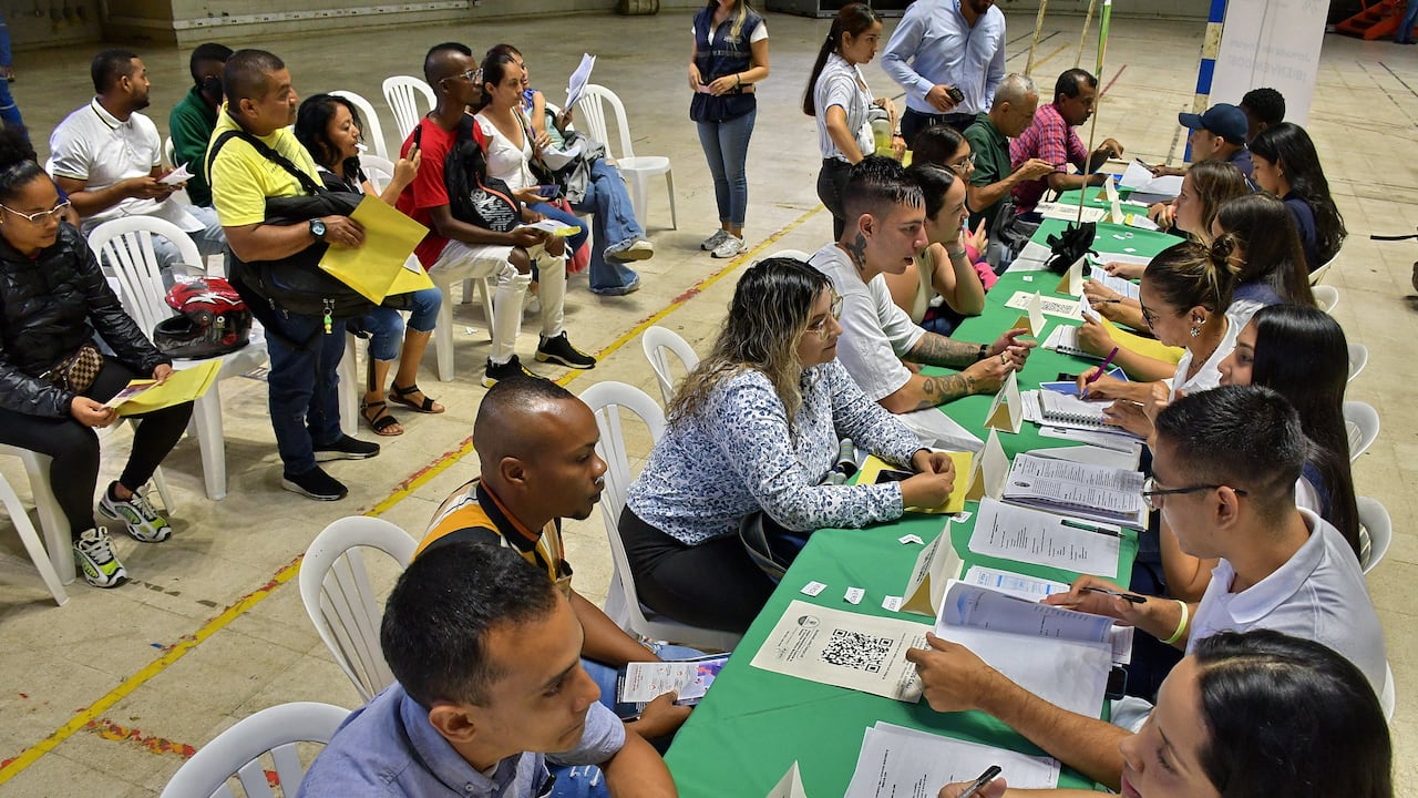 Así está el desempleo por ciudades en Colombia.