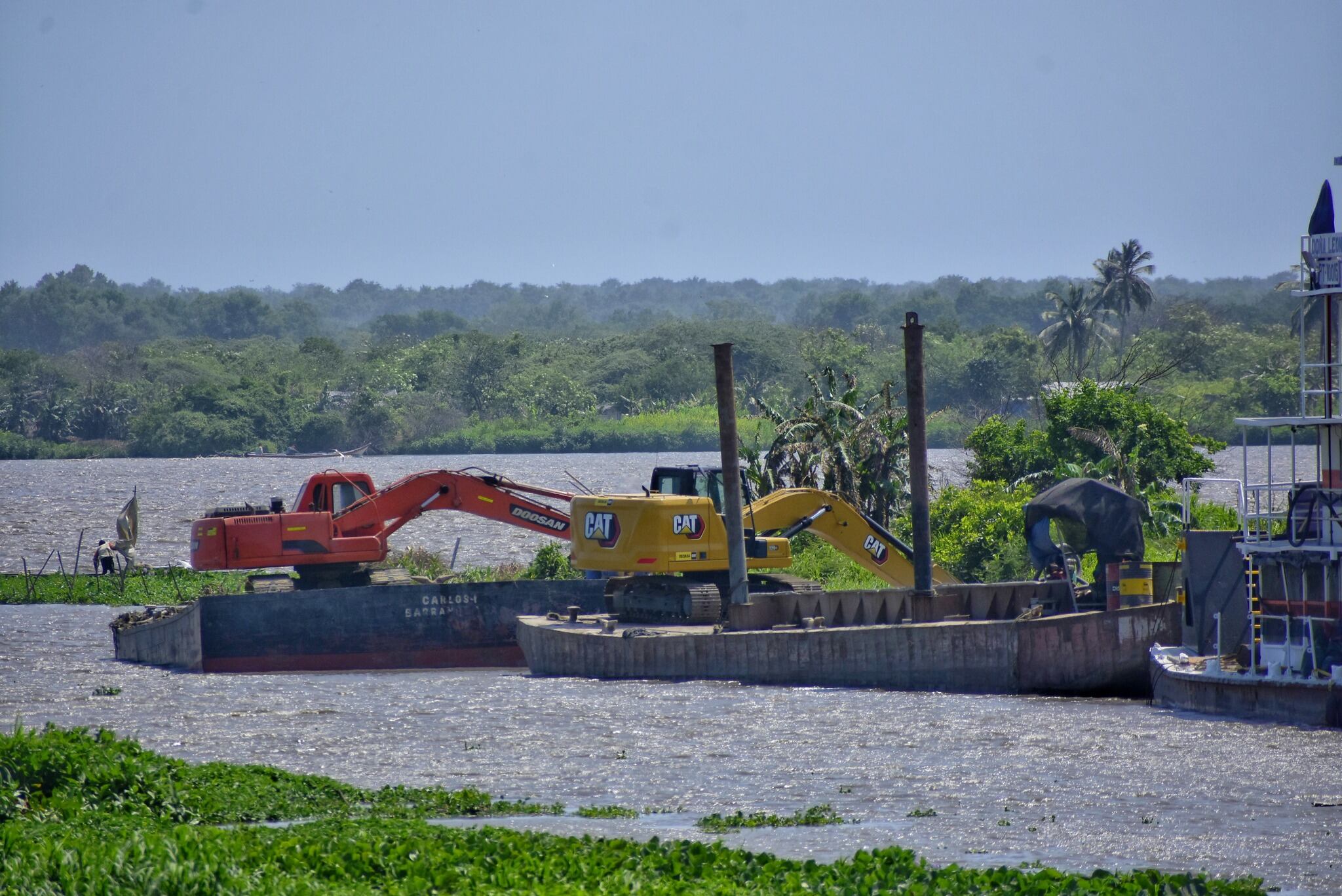 La recuperación de los caños en Barranquilla no se detiene