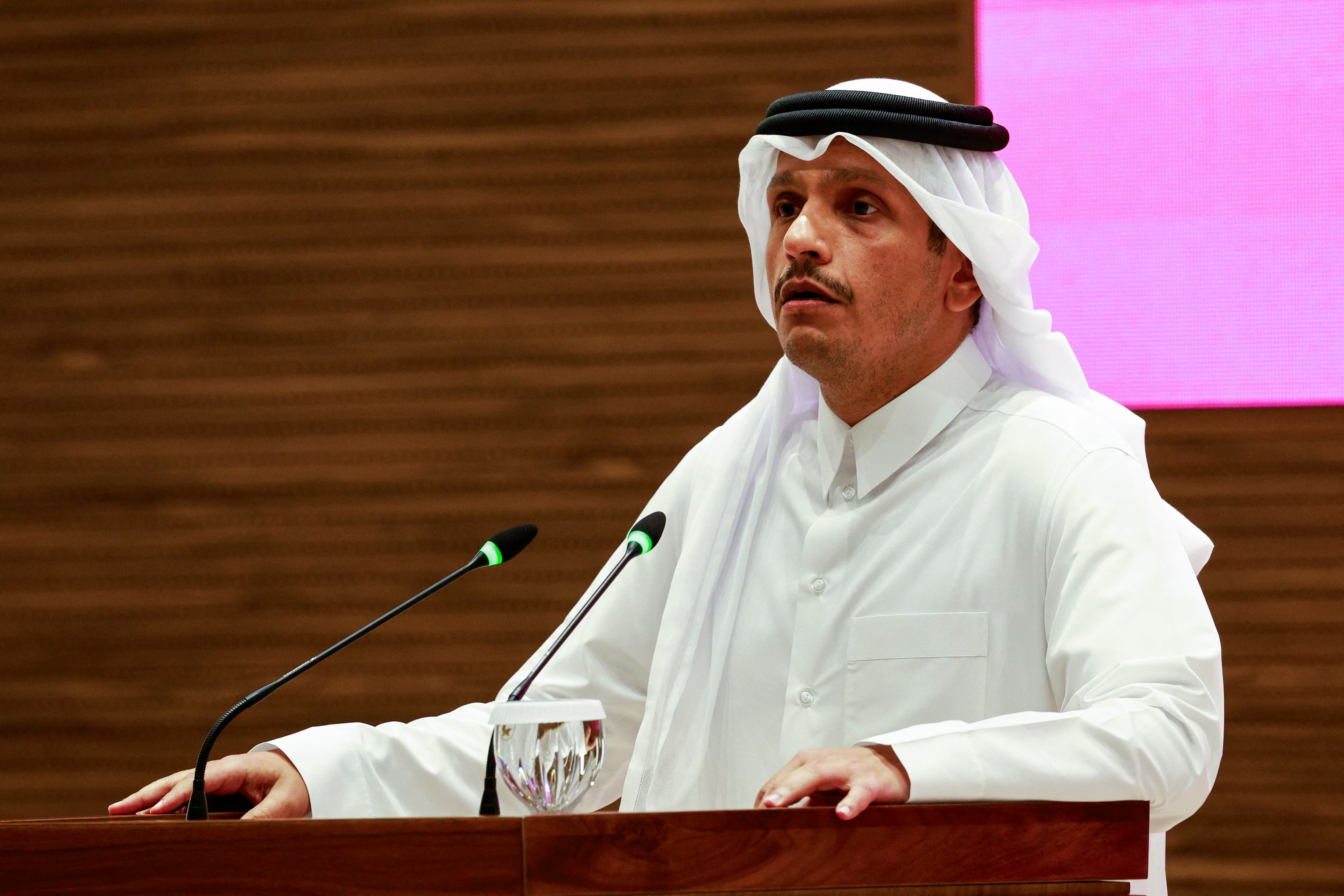 Primer ministro Mohammed bin Abdulrahman al-Thani