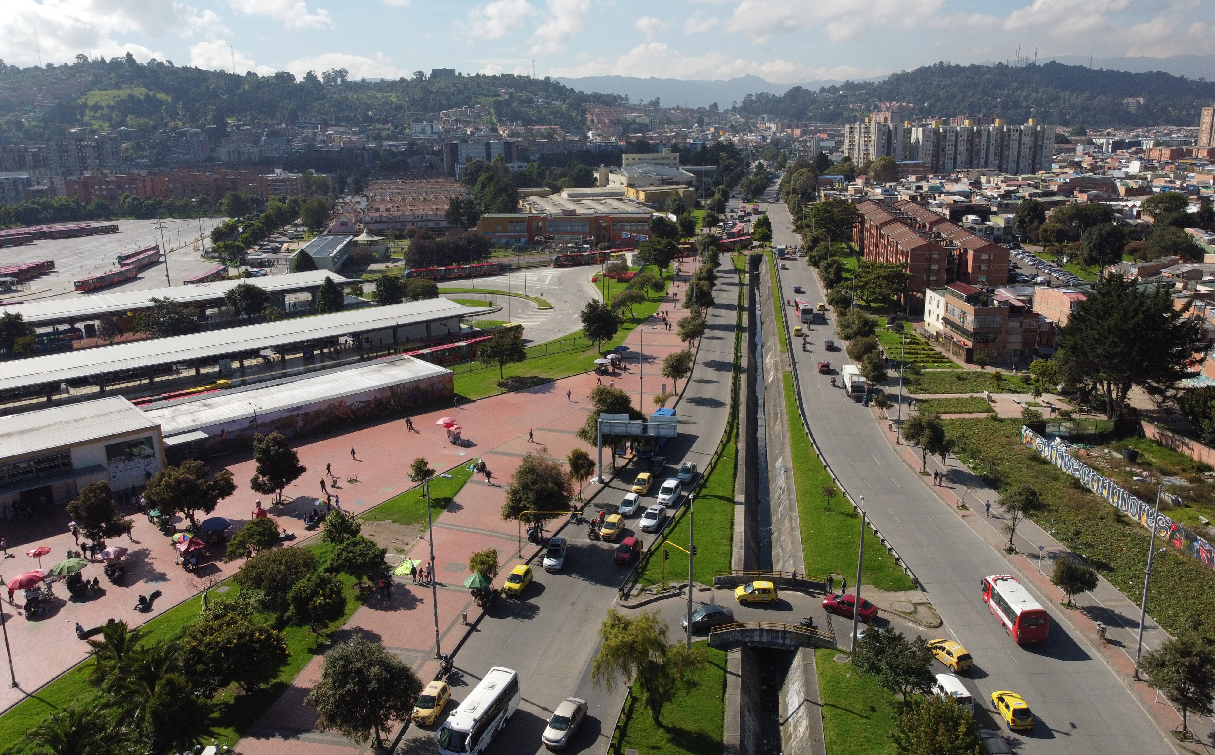 Portal transmilenio Suba Bogota
Supercade Suba
Localidad de Suba
Bogota julio 2 del 2021
Foto Guillermo Torres Reina / Semana
